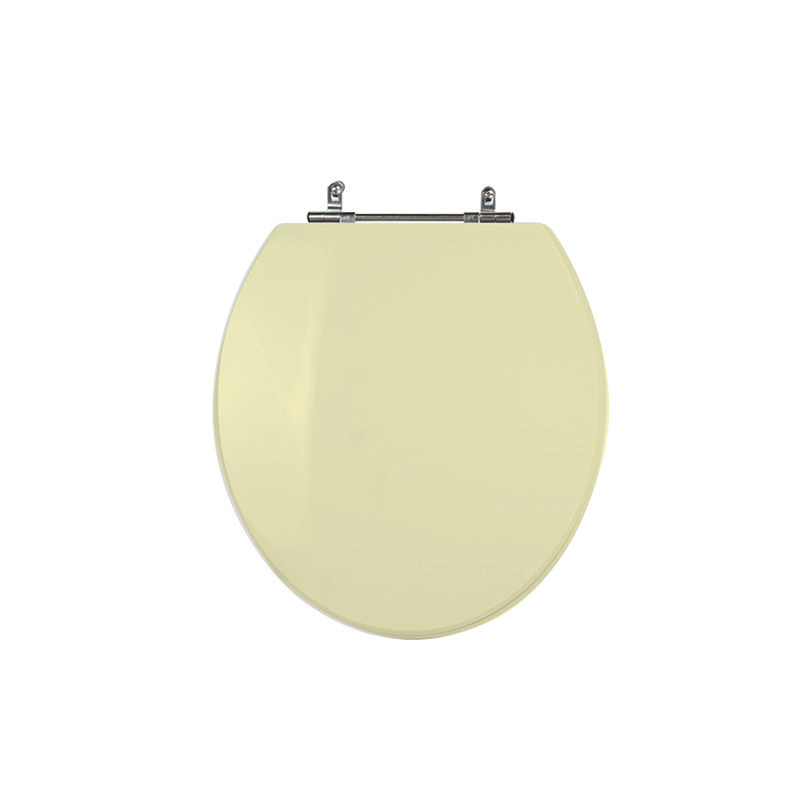 Assento Sanitário Poliéster Para Louça Universal/Standard Aço (Reb. Oculto) Creme