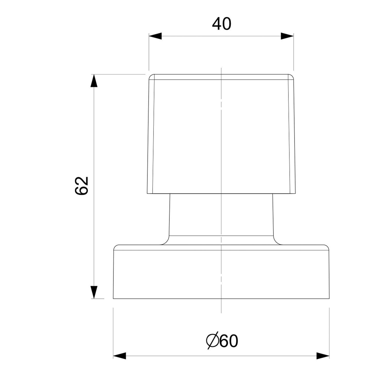 Acabamento Registro Base Reforma 1/2" 3/4" 1" Basic Plus Cromado Celite