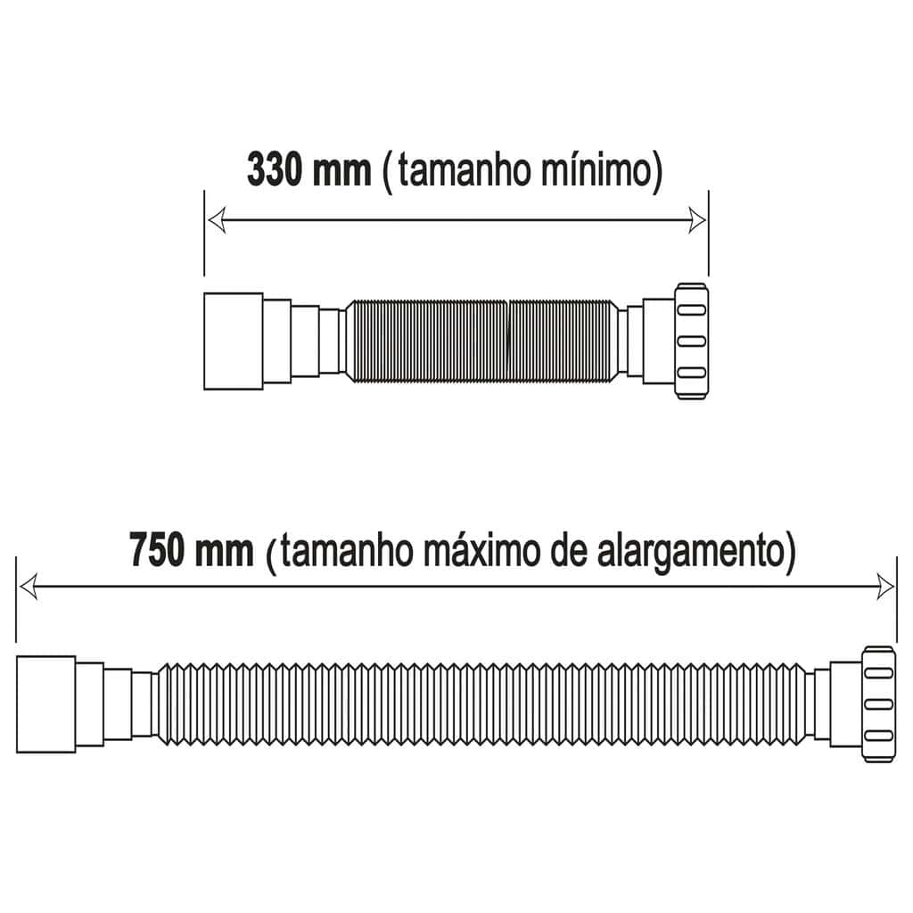 Tubo Ajustável 7/8 1.1/4" 1.1/2 X Dn38 - 50 Ce Br Celite