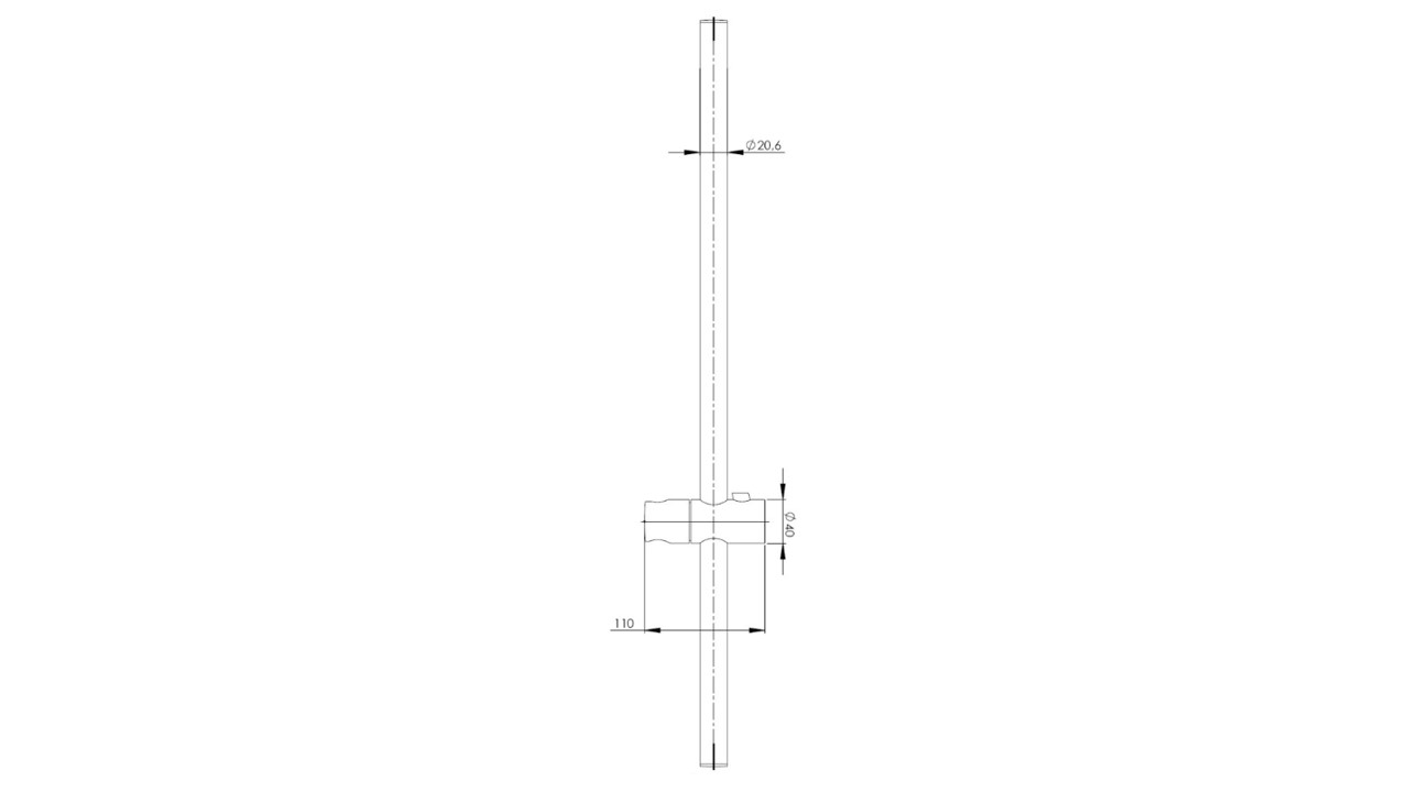 Barra Deslizante 700 C/Suport P/D. Manual Cr Roca