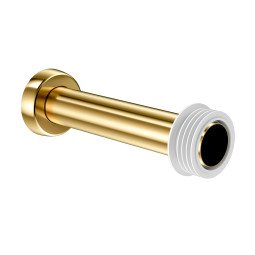 Tubo de Ligação Para Bacia 25cm Ouro Polido Docol