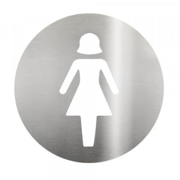 Placa de Sinalização Sanitário Feminino Biovis