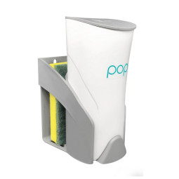 Bio Pop Dispensador de Detergente (Cinza/Branco)