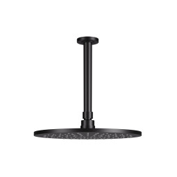 Chuveiro Articulado Teto Metal 30cm Atenas 3100BK600 Preto Fosco Fani