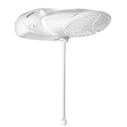 Ducha Top Jet Turbo Eletrônica 220V 6800W Branco Lorenzetti