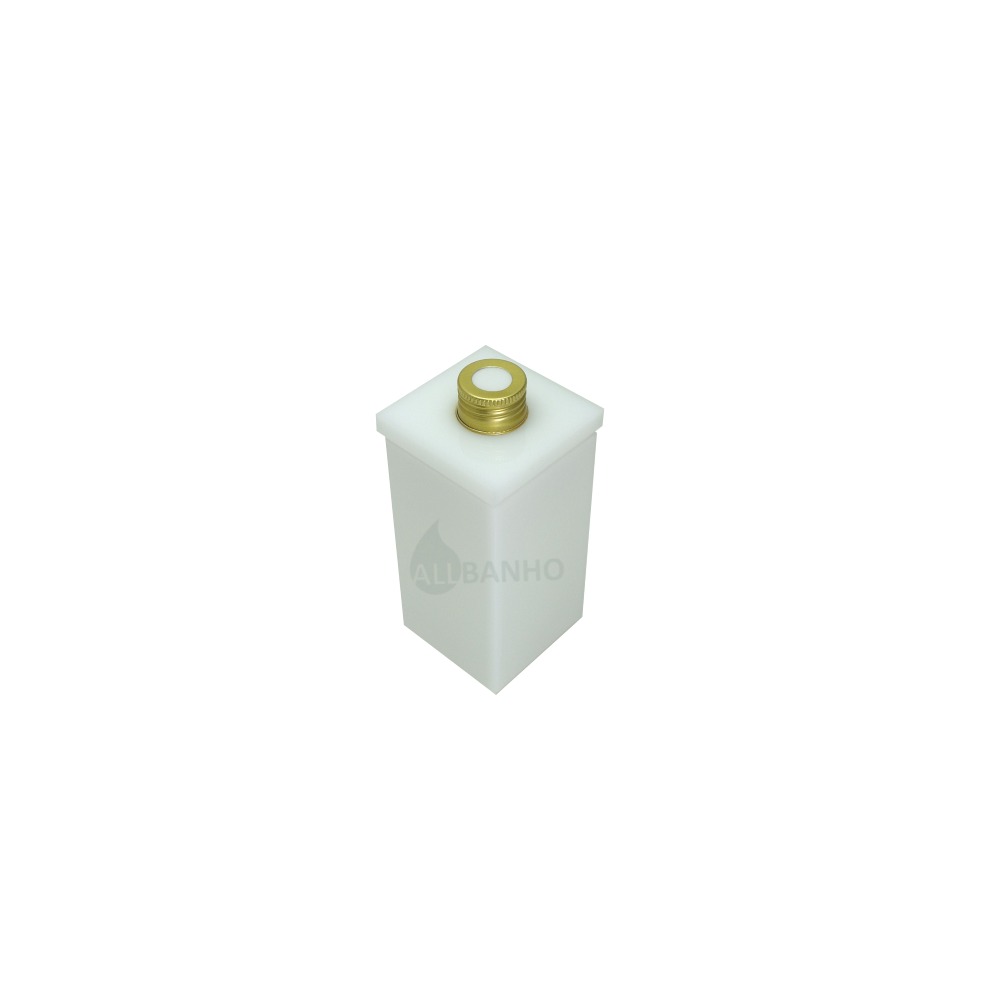 Difusor de Aromas Clean Luxo Decor Gold Com Essência Branco