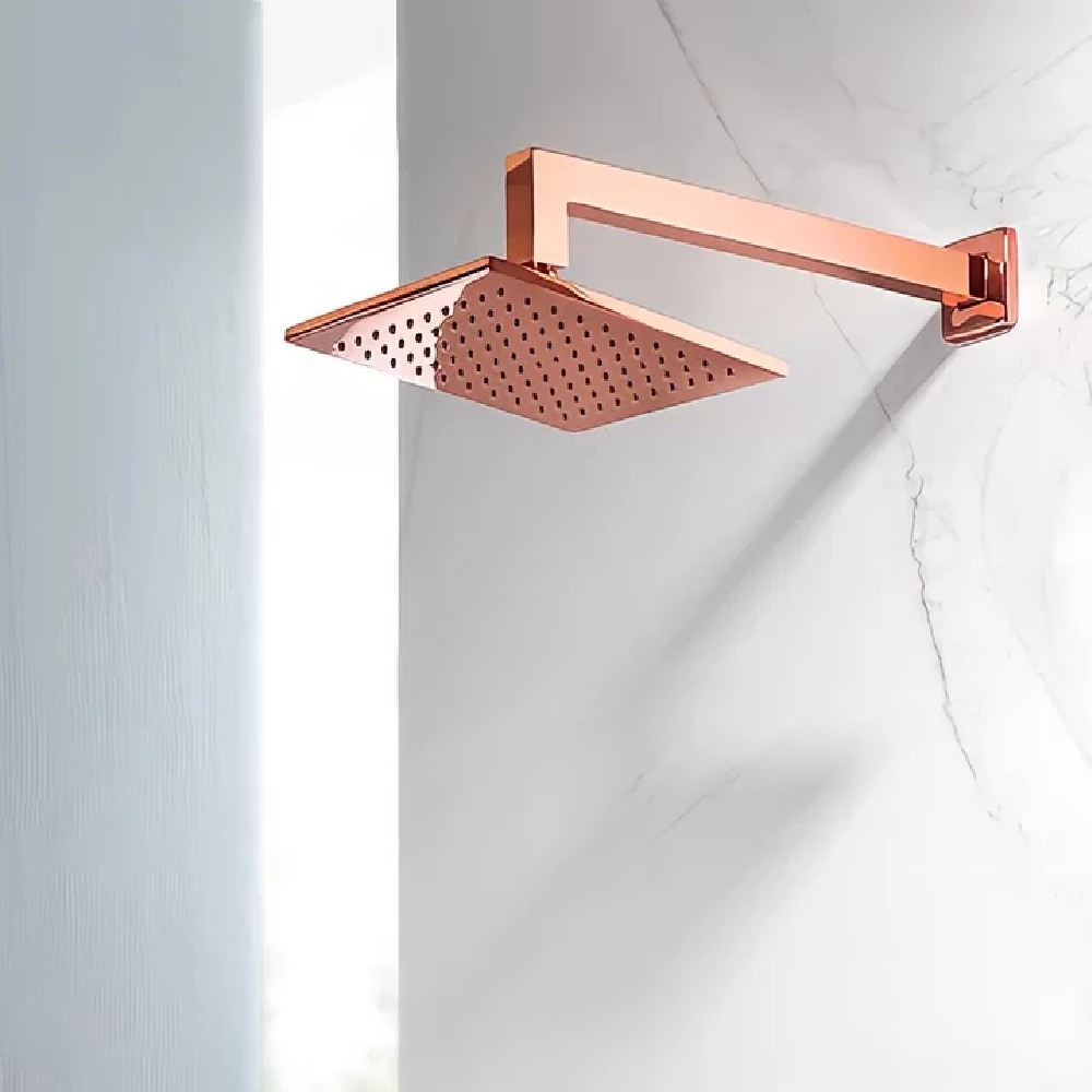 Ducha Quadrada 7034R16 Rose Gold Lorenzetti