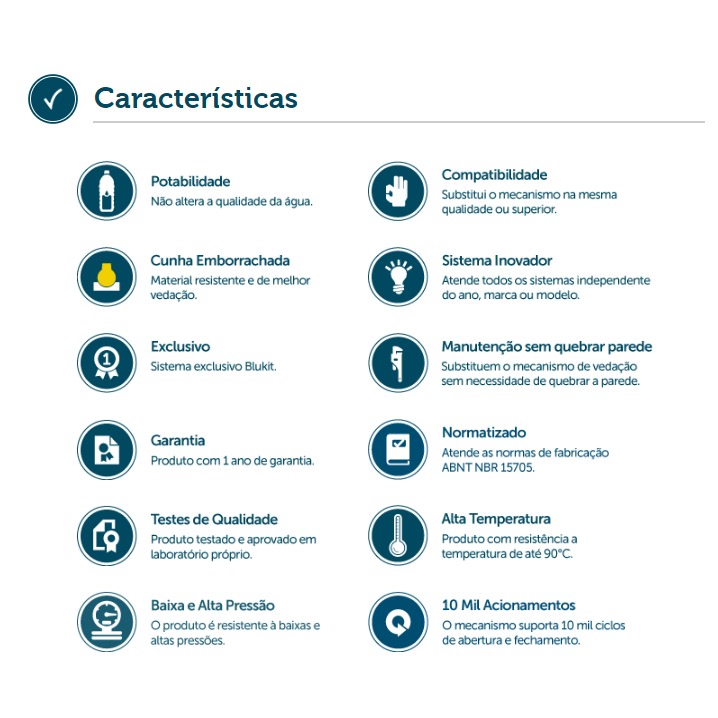 Módulo Redução Registro Gaveta Nº 137